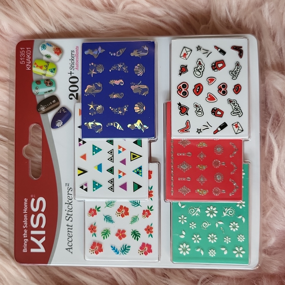 Brand New KISS ACCENT STICKERS